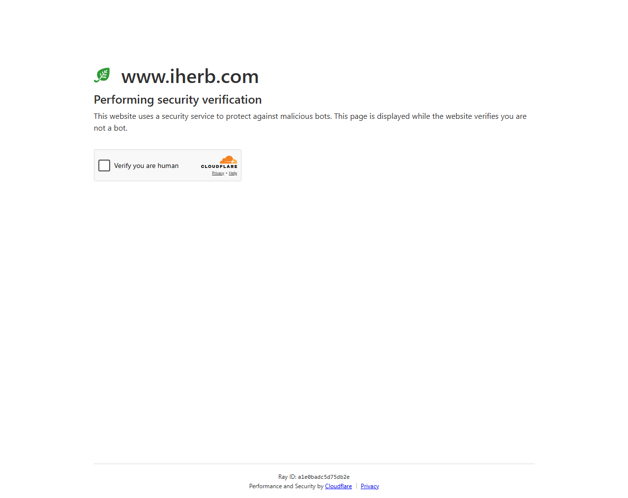 Cloudflare. Browser Verification. Handled.