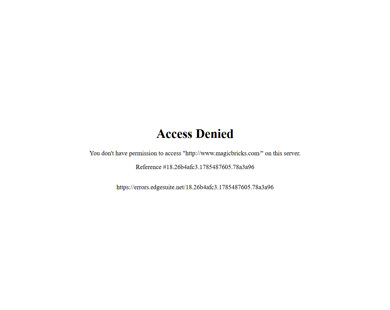 Akamai. Access Denied. Handled.
