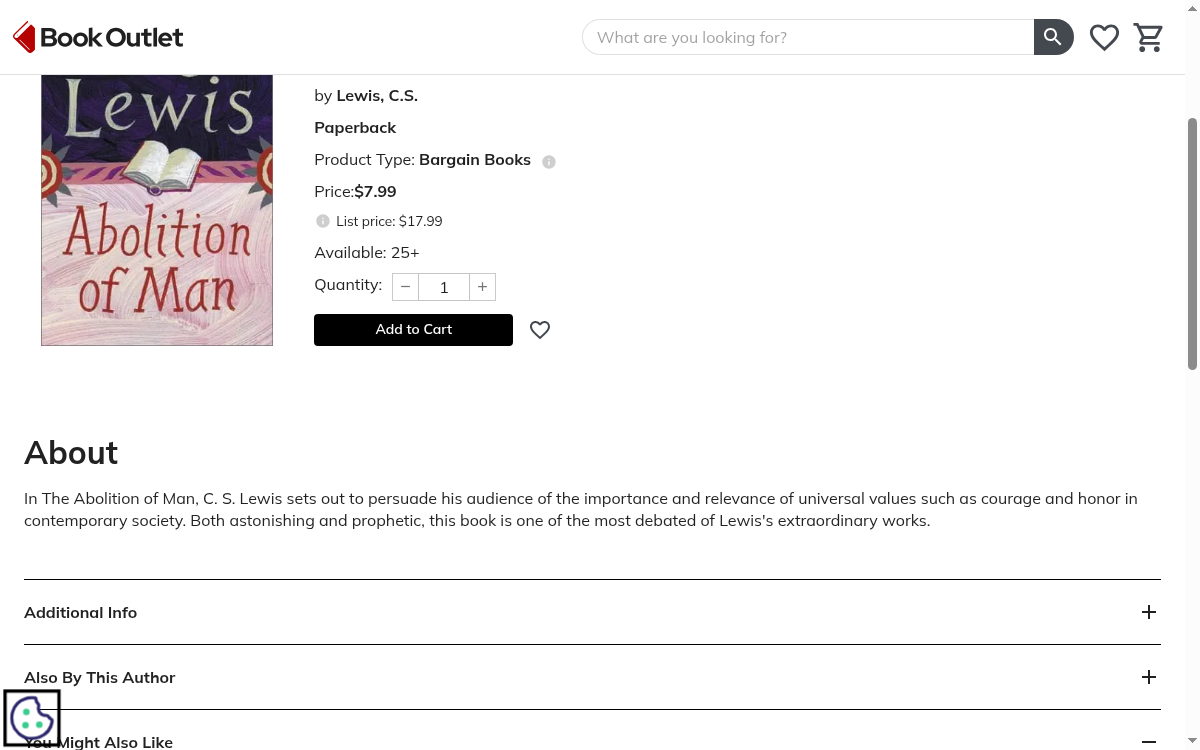 Book Outlet screenshot