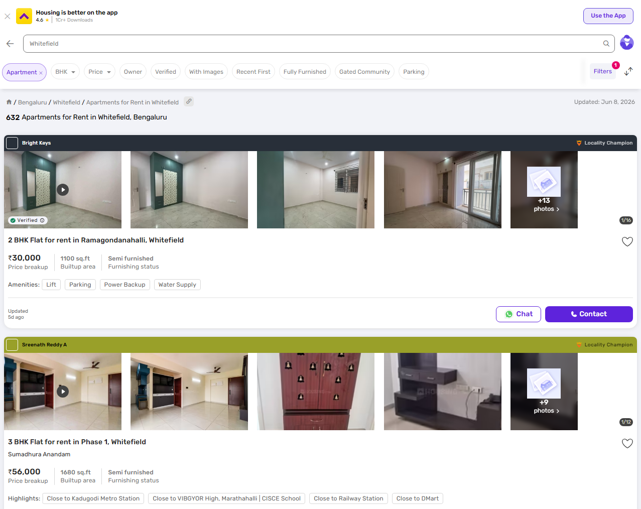 13.6M Monthly Visits. REA India's Flagship Portal. One API.