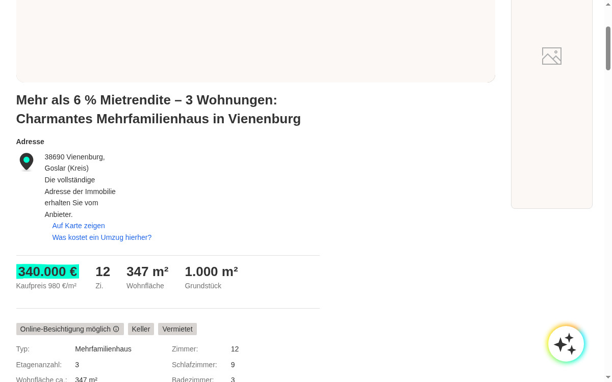 ImmobilienScout24 screenshot