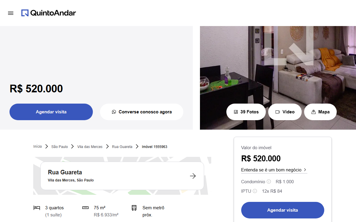 QuintoAndar screenshot
