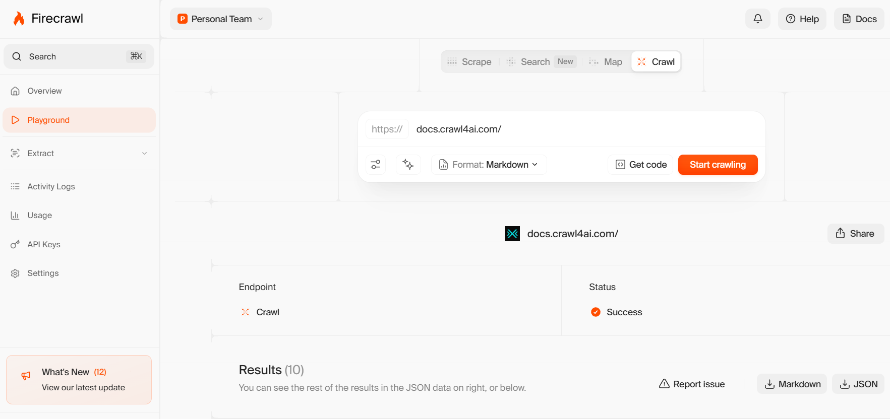 firecrawl llm web crawling