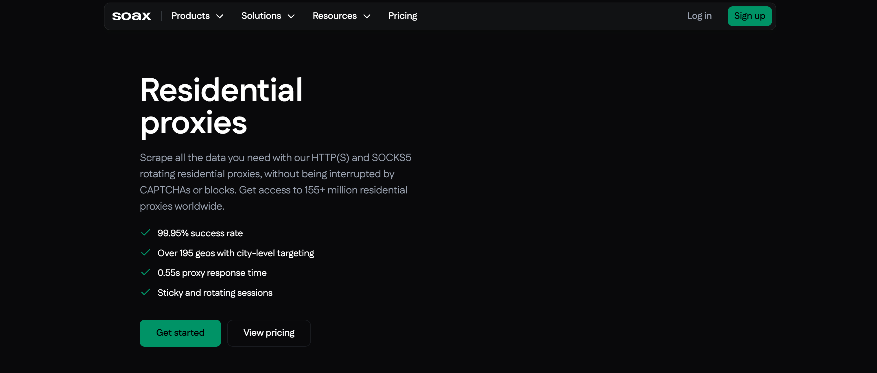 SOAX’s residential proxies